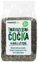 Country Life Čočka tmavozelená BIO 500g
