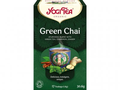 Yogi Tea Bio Zelený chai sáčky 17 x 1.8 g