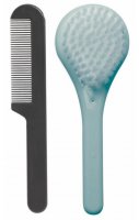 Bébé-jou dětský hřeben a kartáč Luma Nylon Silt Green