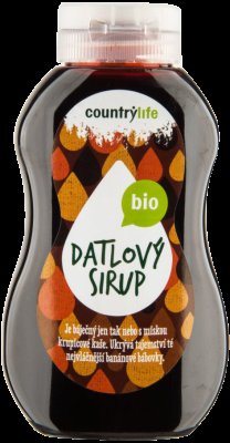 Country Life Sirup datlový BIO 250ml