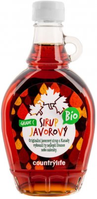 Country Life Sirup javorový Grade C BIO 250ml