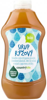 Country Life Sirup rýžový BIO 874 ml