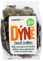 Country Life Dýňová semínka tmavá (EU) BIO 100g