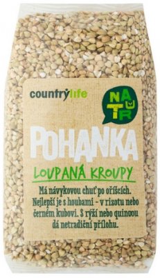 Country Life Pohanka loupaná kroupy 500g