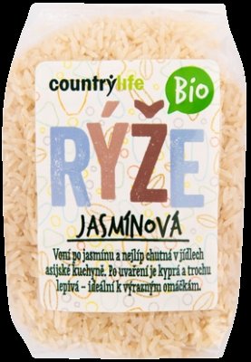 Country Life Rýže jasmínová BIO 500g