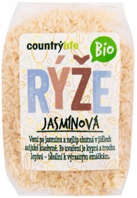 Country Life Rýže jasmínová BIO 500g