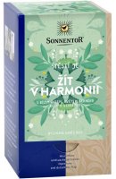 Sonnentor Štěstí je žít v harmonii bio porcovaný dvoukomorový čaj 27 g