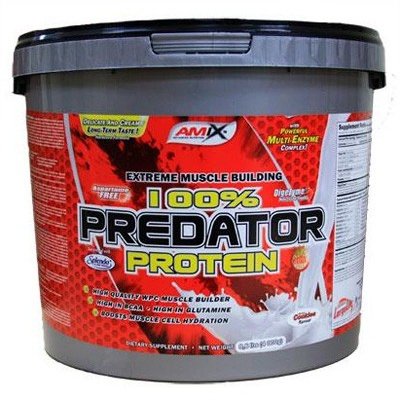 Amix 100% Predator protein, banán, 4000 g