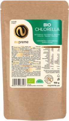 Nupreme BIO Chlorella prášek 100 g