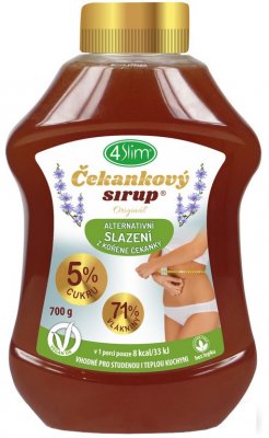 4slim Čekankový sirup Originál 700g