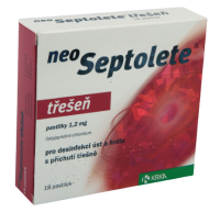 NEOSEPTOLETE Třešeň 18 pastilek