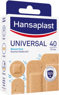 Hansaplast Universal Náplast voděodolná 40 ks Hansaplast Universal Náplast voděodolná 40 ks