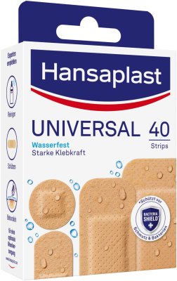 Hansaplast Universal Náplast voděodolná 40 ks