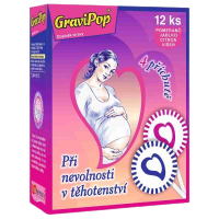 VitaHarmony GraviPop lízátka při nevolnosti v těhotenství 12 ks