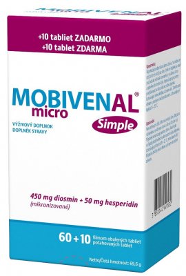 Mobivenal Micro Simple 60+10 tablet