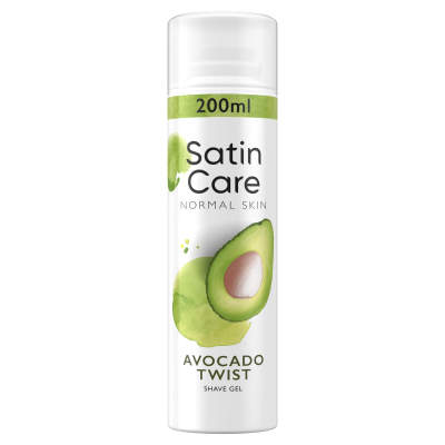 Gillette Satin Care gel holení AvocadoTwist 200ml