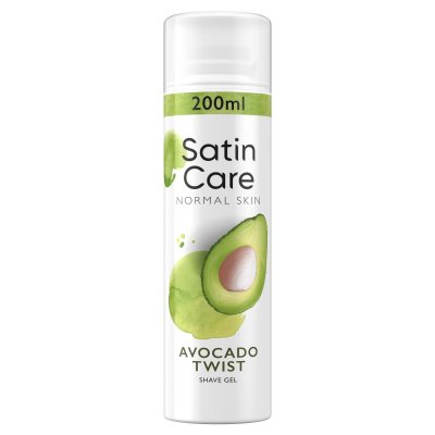 Gillette Satin Care gel holení AvocadoTwist 200ml