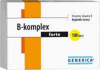 Generica B-komplex forte 100 tablet