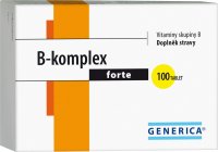 Generica B-komplex forte 100 tablet