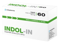 INDOL-IN (cysty HPV myomy bolest prsou) 60 kapslí