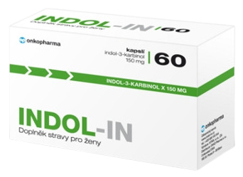 INDOL-IN (cysty HPV myomy bolest prsou) 60 kapslí