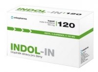 INDOL-IN (cysty HPV myomy bolest prsou) 120 kapslí
