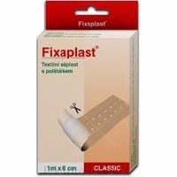 Náplast Fixaplast Classic text.s polšt. 1mx8cm