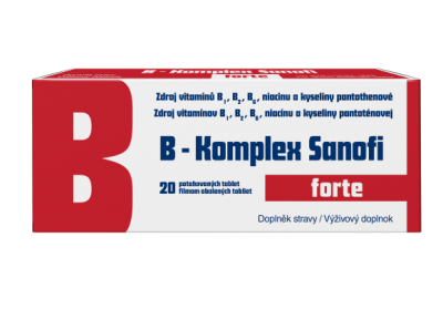 B-Komplex forte Sanofi 20 tablet