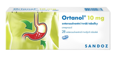 Sandoz Ortanol 10 mg 28 tvrdých tobolek