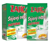 Sójový nápoj Zajíc Natural sáček 400g DOYPACK