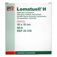 Lohmann&Rauscher Tyl mastný Lomatuell H 10x10cm 50ks