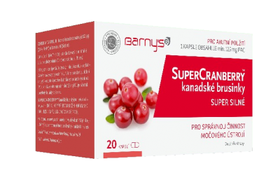 Barny's SuperCranberry™ kanadské brusinky super silné 20 kapslí