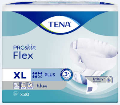 Tena Flex Plus X-Large inkontinenční kalhotky 30 ks