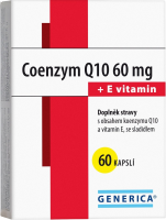 Generica Coenzym Q10 60 mg + E vitamin 60 kapslí