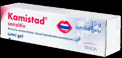 Kamistad Senzitiv orální gel 10g