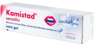 Kamistad Senzitiv orální gel 10g