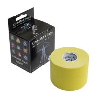 Tejp. KinesioMAX kinesio tape žlutá 5cmx5m