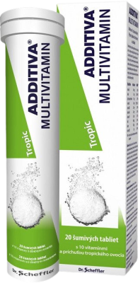 Additiva Multivitamin tropic 20 šumivých tablet