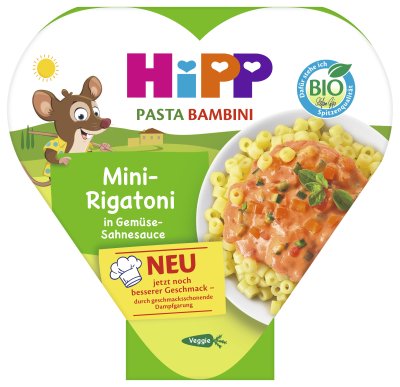 HiPP BIO Mini-Rigatoni se zeleninou 6x250 g