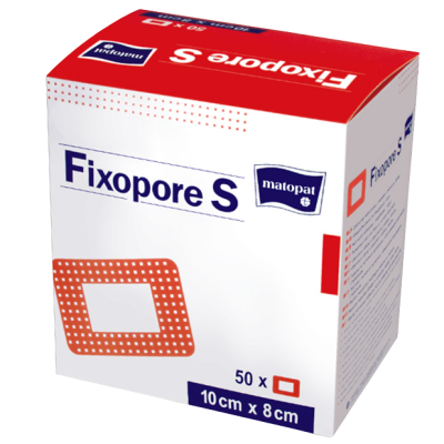 Fixopore S ovál 6.5x9.5cm - sterilní náplast 50ks Fixopore S ovál 6.5x9.5cm - sterilní náplast 50ks