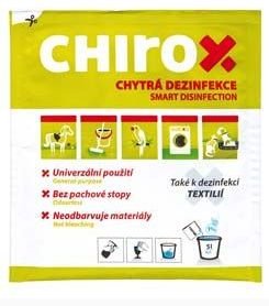 Chirox chytrá dezifekce a odstraňovač zápachu 50 g