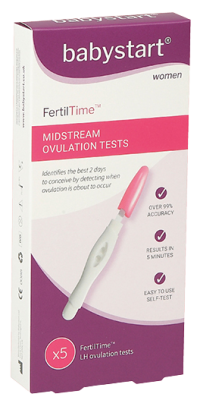 FertilTime ovulační testy 5ks v balení FertilTime ovulační testy 5ks v balení