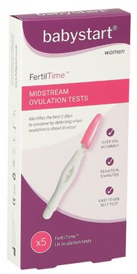 BabyStart FertilTime ovulační testy v balení 5 ks