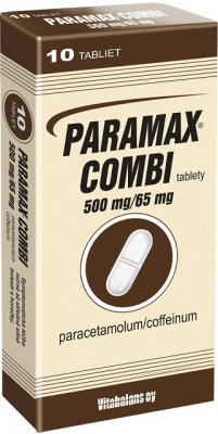 PARAMAX COMBI 500 MG/65 MG TABLETY - 500MG/65MG TBL NOB 10