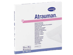 Atrauman, Sterilní kompres s mastí 5 x 5cm 10 ks