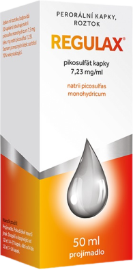 REGULAX PIKOSULFÁT KAPKY - 7,23MG/ML POR GTT SOL 1X50ML