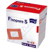 Fixopore S 6 x 10 cm á 50 ks sterilní náplast