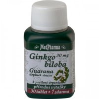 Medpharma Ginkgo biloba 30 mg + Guarana 37 tablet