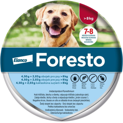 Foresto obojek pro psy nad 8 kg 70 cm