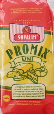 Novalim PROMIX-UNI. univerzální bezlepková mouka 1 kg